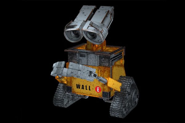 C4D工程-瓦力渲染工程机器人瓦力C4D模型