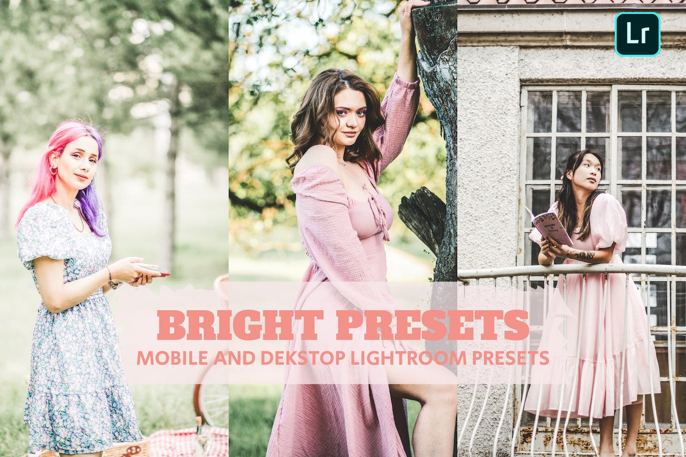 照片亮度增强LR预设 Bright Presets Lightroom Presets Dekstop Mobile