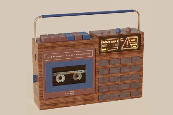 老式磁带播放器模型电子产品C4D模型下载