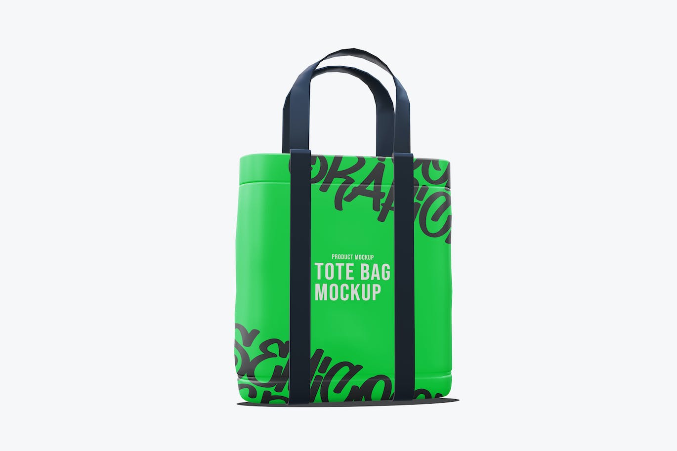 绿色环保手提袋样机素材 Tote Bag Mockup
