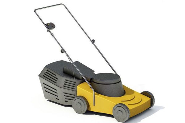 割草机模型园林工具C4D模型下载