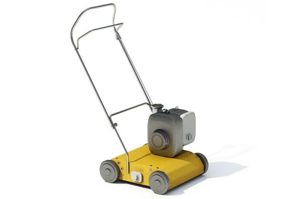 割草机模型园林工具C4D模型下载