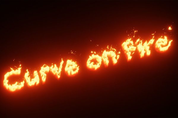 Blender插件-曲线路径燃烧火焰生成器 Curve Fire 1.2