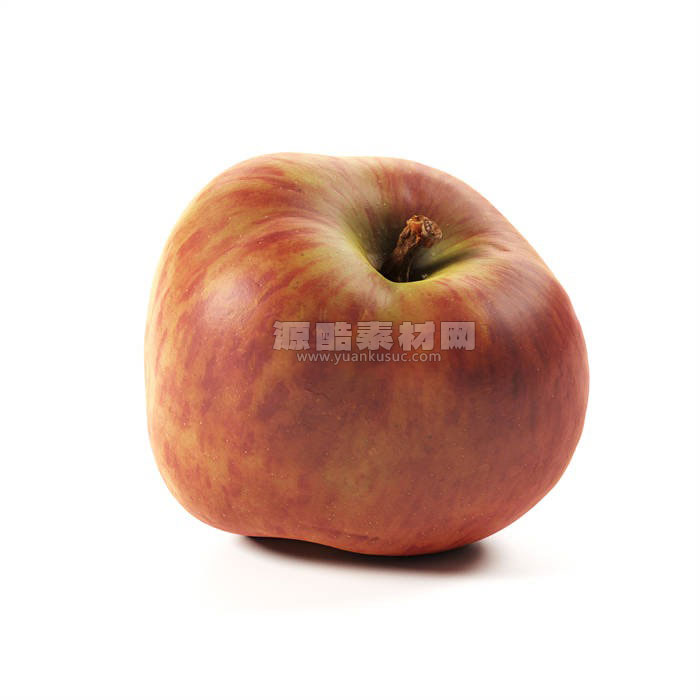 红苹果模型水果C4D模型下载