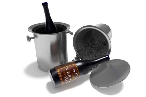 红酒瓶模型冰桶模型C4D模型下载