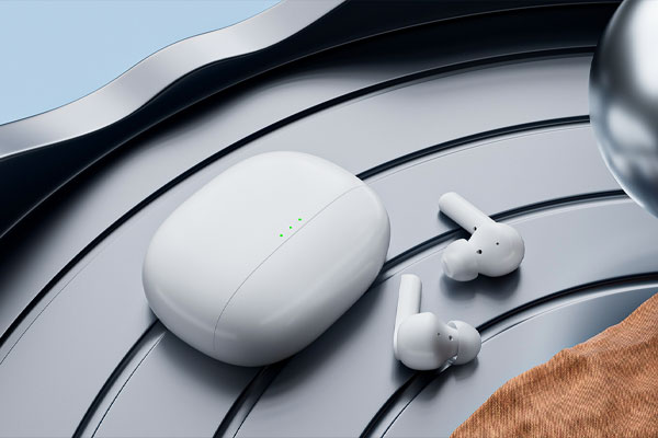 C4D工程-华为蓝牙耳机产品场景渲染工程蓝牙耳机模型3C电子产品C4D模型下载