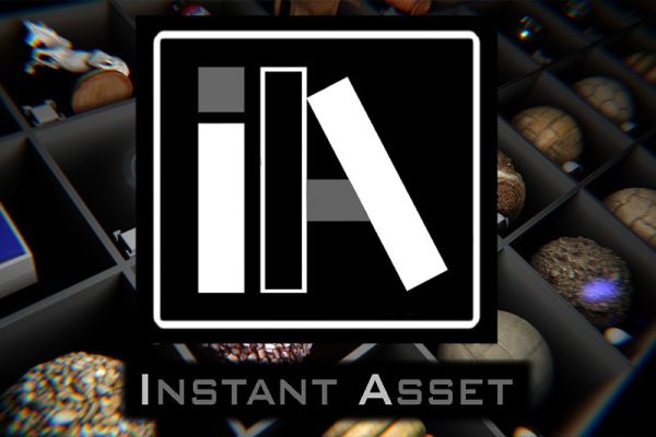 Blender插件-选取模型导入导出成资产 Instant Asset V1.0.2