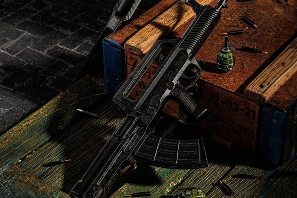 C4D工程-95-1式自动步枪渲染工程步枪模型武器C4D模型下载