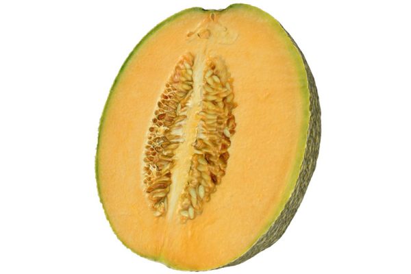 切开的哈密瓜模型水果C4D模型下载