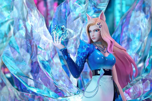 C4D工程-九尾妖狐阿狸渲染工程人物渲染工程卡通人物C4D模型下载