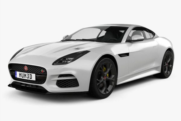 捷豹跑车模型汽车模型C4D模型下载 Jaguar F-Type R coupe 2020