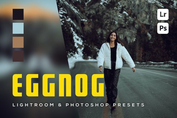 6 个生活摄影亮色调整LR和PS预设 6 Eggnog Lightroom and Photoshop Presets