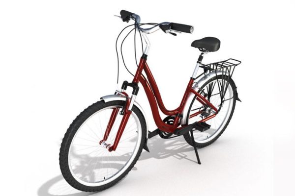 自行车模型单车模型C4D模型下载