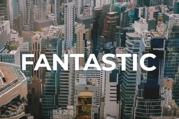 AE模板-时尚活力视差效果图文展示片头动画 The Awesomness