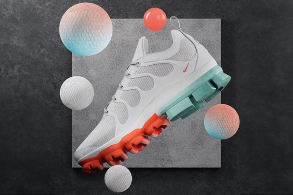 C4D工程-网面耐克运动鞋场景渲染工程产品场景工程鞋子C4D模型下载