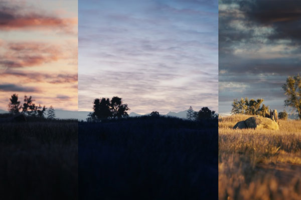 Blender预设-程序化天空着色器节点预设 Sky Shaders