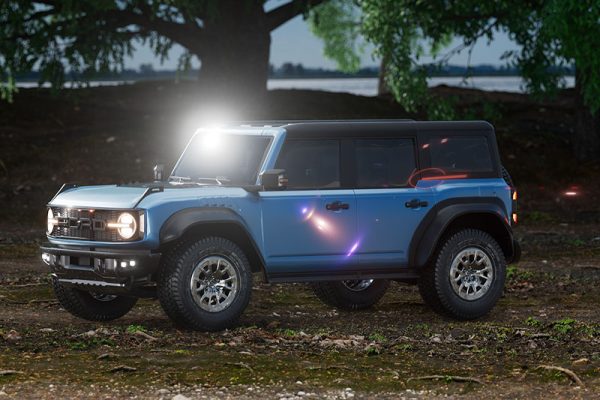 C4D工程-福特猛禽越野车场景渲染工程越野车模型汽车C4D模型下载