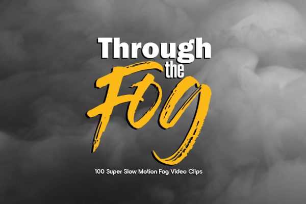 4K视频素材-100组缥缈烟雾流动动画气氛场景特效合成素材 BBV29 Through The Fog