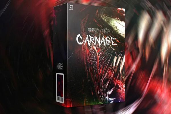 音频素材-130多种独特节拍鼓声音效素材下载 Error & Strmz – Carnage (Drum Kit)