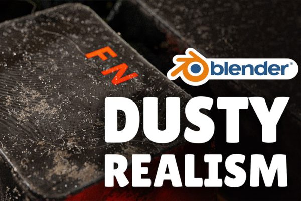 Blender预设-模型表面添加灰尘效果 Dustify