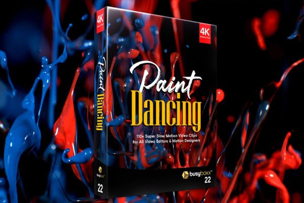 4K视频素材-114组彩色油漆流体飞溅动画慢动作特效素材 114 Super Slow Motion 4K