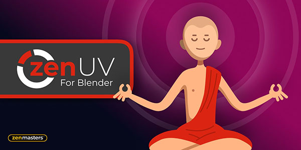 Blender插件-三维模型快速创建UV工具 Zen Uv V4.2