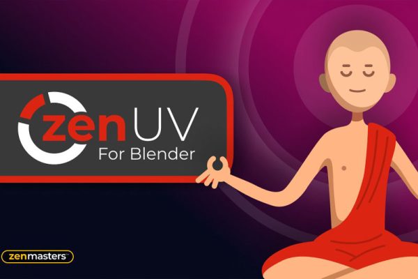 Blender插件-三维模型快速创建UV工具 Zen Uv V4.2