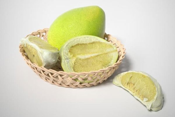 柚子模型食物模型水果C4D模型下载