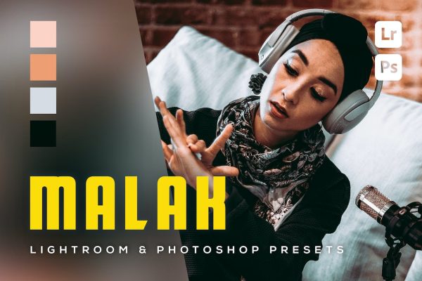6个Instagram社交照片调色风格LR和PS预设 6 Malak Lightroom and Photoshop Presets
