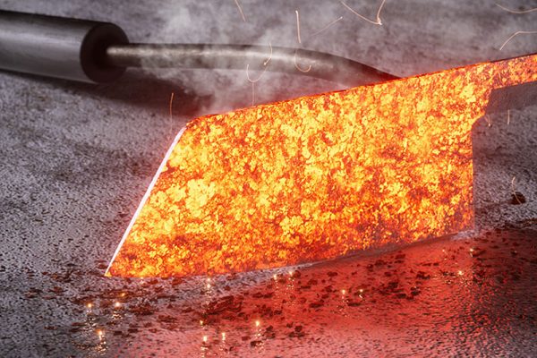 C4D工程-锻刀淬火场景渲染工程打铁刀火花C4D模型下载