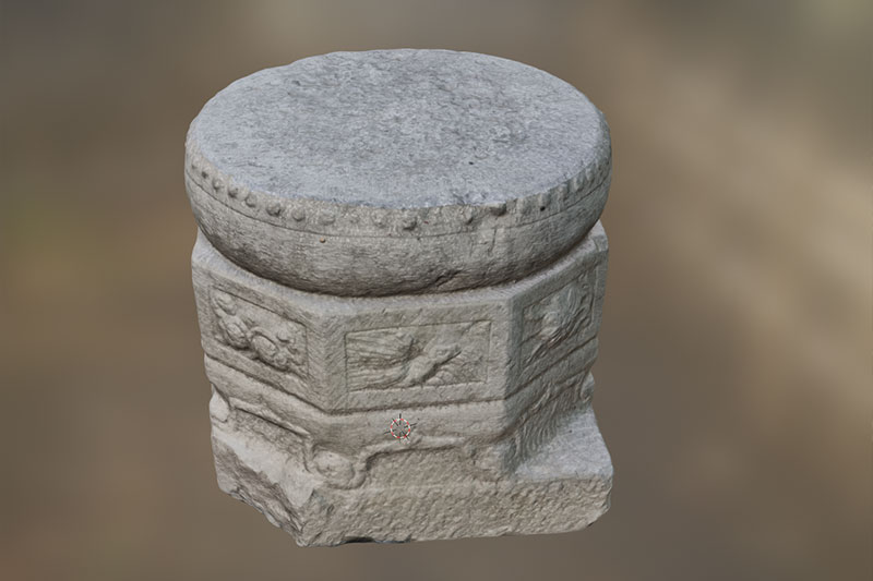 C4D石墩模型石头模型C4D模型下载