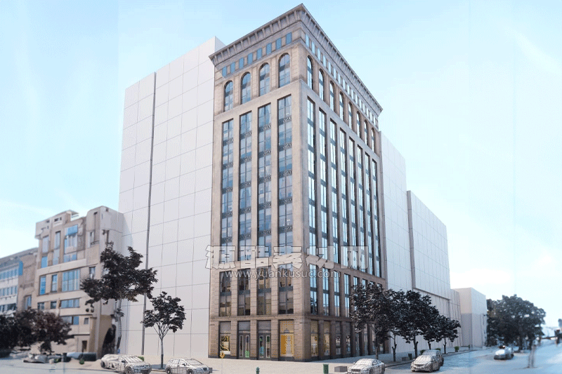 楼房模型房子模型城市建筑C4D模型下载