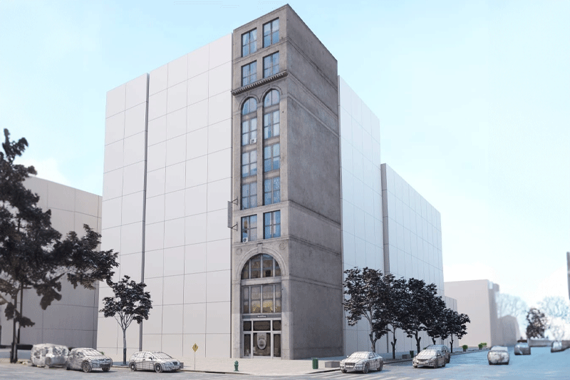 C4D楼房模型房子模型城市建筑C4D模型下载