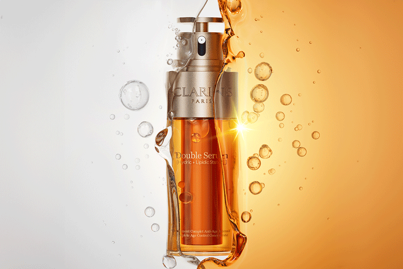 C4D工程-娇韵诗精华液产品场景渲染工程化妆品C4D模型下载