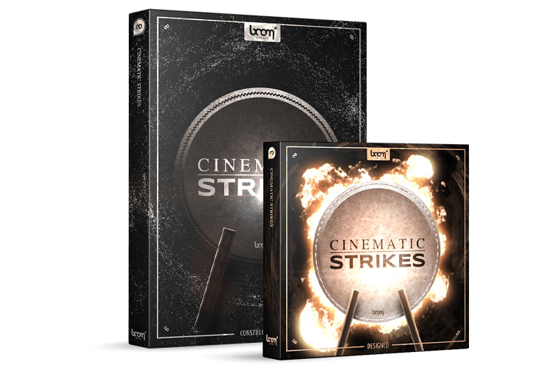 音效素材-726个宏伟震撼人心电影大鼓声背景音乐 Cinematic Strikes