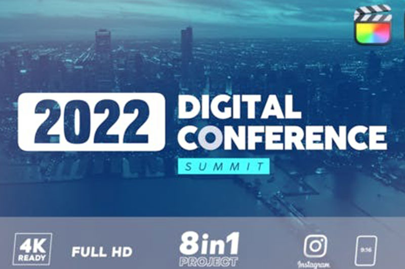 FCPX插件-商务活动幻灯片展示动画模板 Event Promo