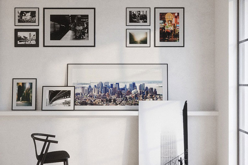 相框模型画框模型装饰画C4D模型下载