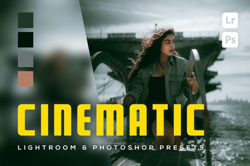 6个电影级调色滤镜LR和PS预设 6 Cinematic Lightroom and Photoshop Presets