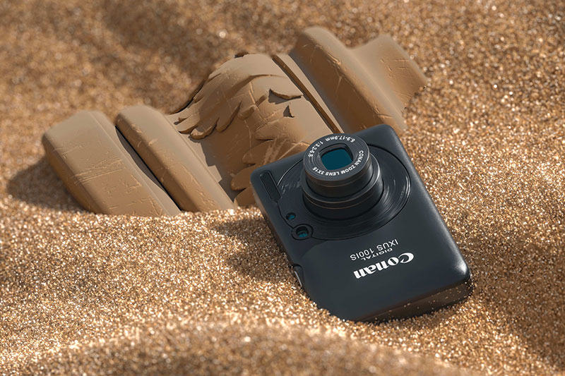 C4D工程-相机沙漠场景渲染工程沙漠场景工程相机C4D模型下载