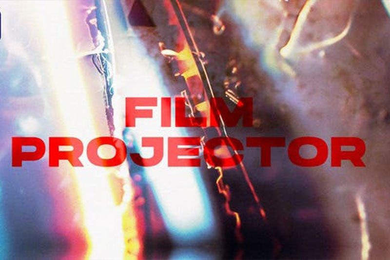 PR模板-12组电影胶片滑动转场预设（含音效）Film Projector Transitions