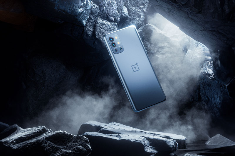 C4D工程-一加手机山岩石窟场景渲染工程一加手机模型C4D模型下载