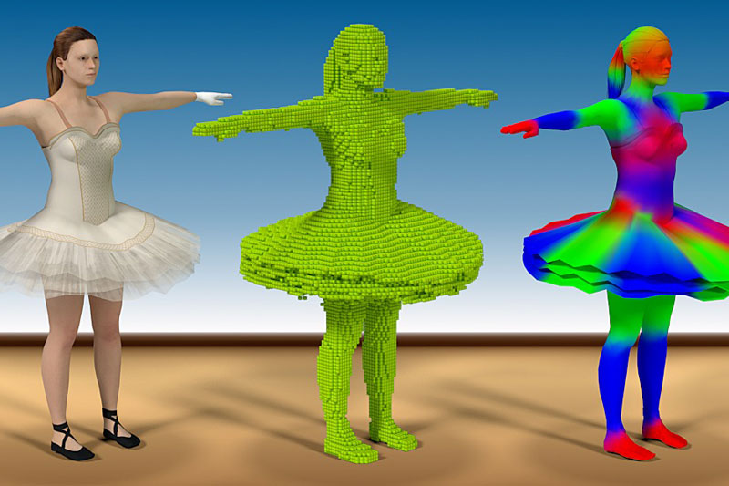 Blender插件-角色模型蒙皮插件 Voxel Heat Diffuse Skinning v3.5.0