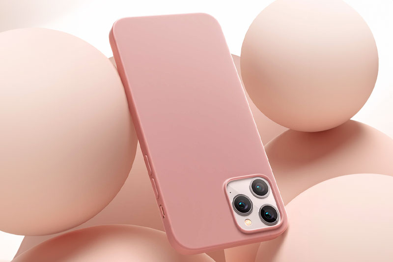 C4D工程-iPhone液态硅胶手机壳场景渲染工程硅胶手机壳C4D模型下载