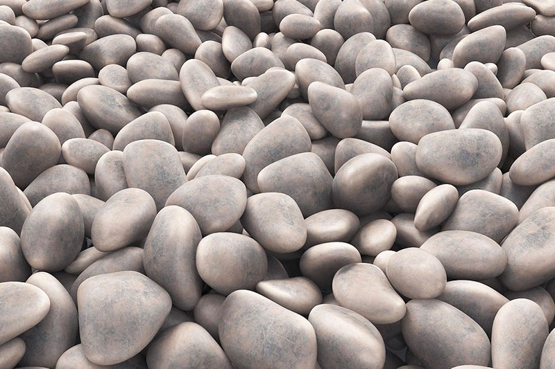 C4D石头模型鹅卵石模型C4D模型下载