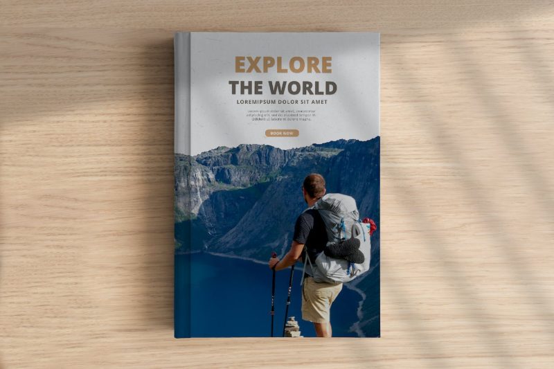 硬封图书样机素材下载 Cover Book – Mockup