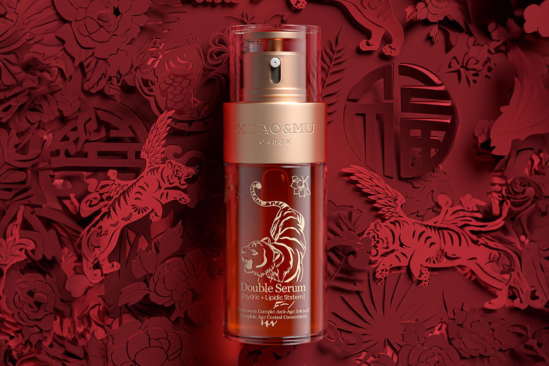 C4D工程-娇韵诗喷雾剪纸风格渲染工程剪纸场景C4D模型下载