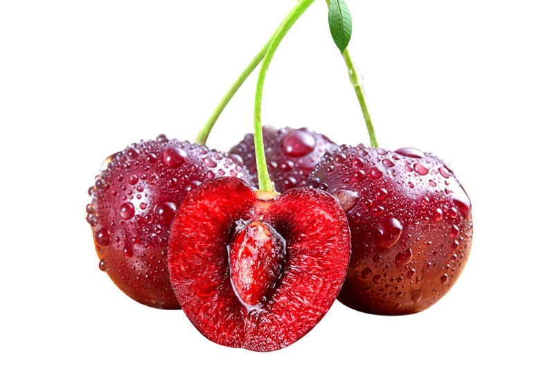 车厘子樱桃透明PNG免扣图片素材下载