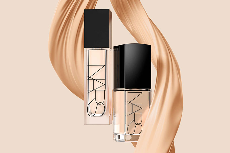 C4D工程-NARS粉底液渲染工程粉底液模型化妆品C4D模型下载