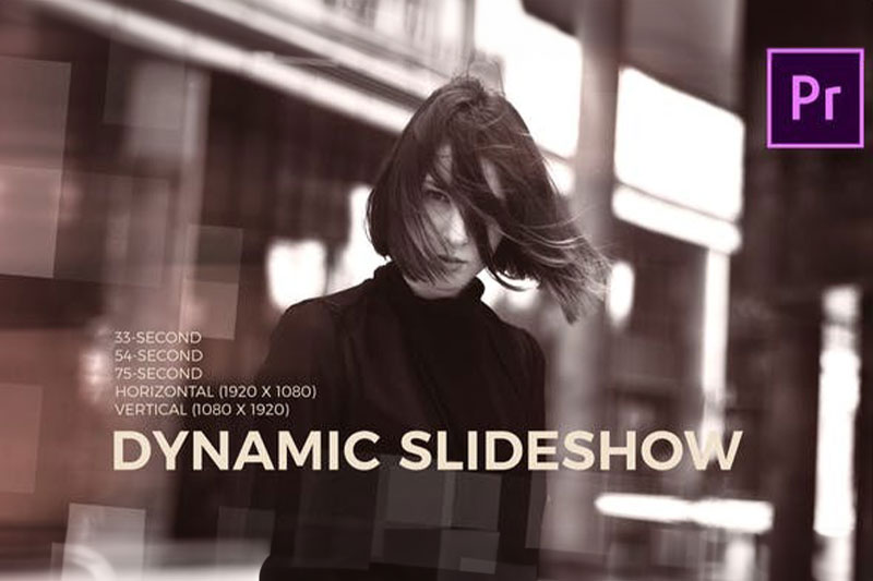 PR模板-现代优雅视差幻灯片图文展示动画 Dynamic Slideshow