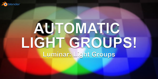Blender插件-灯光组控制管理 Luminar Light Groups v1.0.3